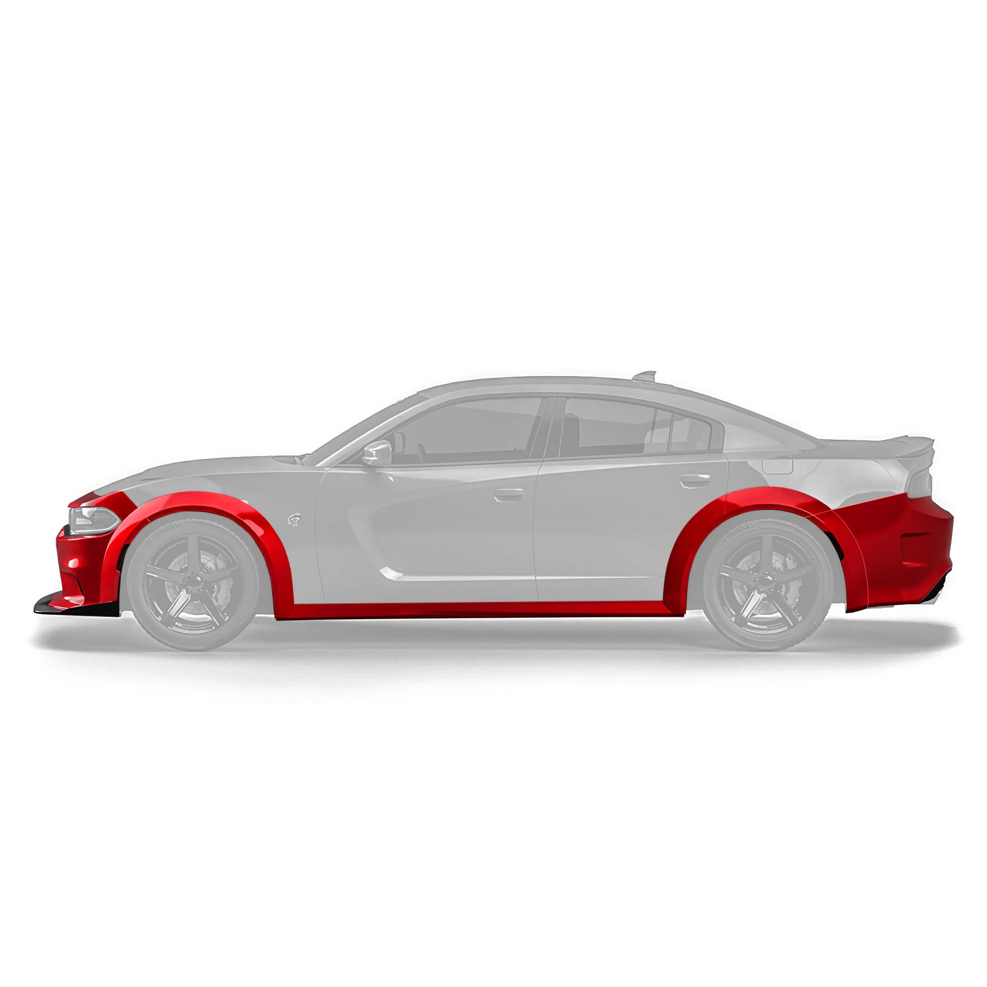 Vicrez Demon Full Complete Wide Body Kit vz102117 | Dodge Charger 2015-2023