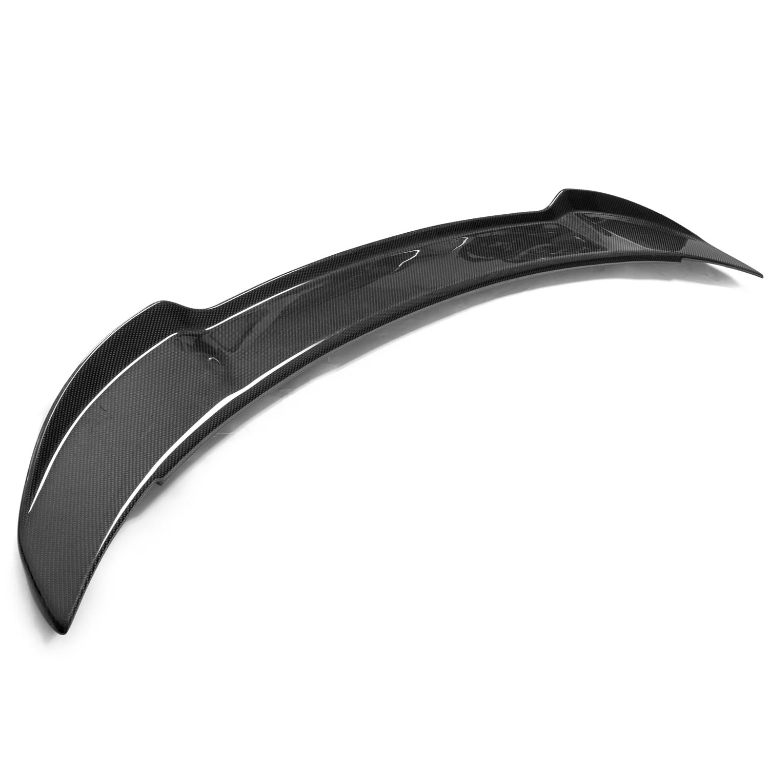 Vicrez V5R Gloss Carbon Fiber Rear Wing Spoiler vz102444 | Dodge Charger 2011-20