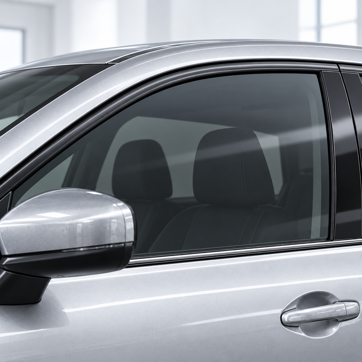 Vicrez Window Tint Pre-Cut Front Door Fixed, Driver vwt128974 for